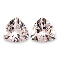 0.81 Ct.Tw.Total Carat Weight Morganite Pair from Brazil Video