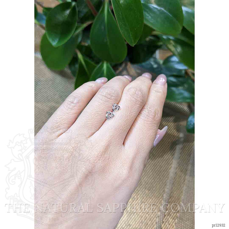 0.81 Ct.Tw. Morganite Pair from Brazil