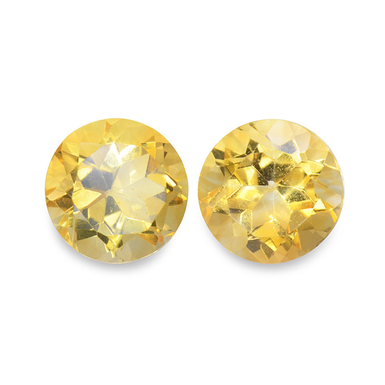 5.35 Ct.Tw. Citrine Pair from Brazil