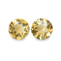 4.32 Ct.Tw. Round Citrine Pair