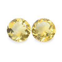 4.14 Ct.Tw. Round Citrine Pair