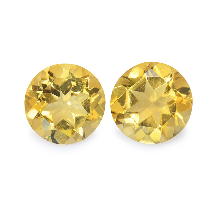 4.40 Ct.Tw. Citrine Pair from Brazil