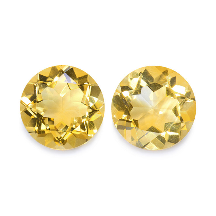 4.61 Ct.Tw. Citrine Pair from Brazil