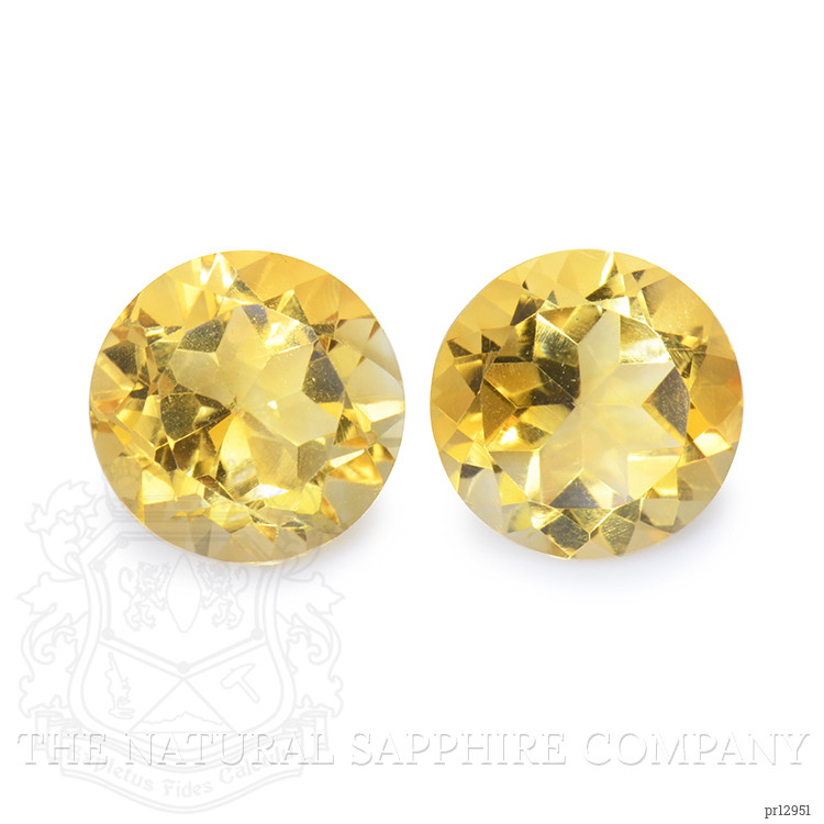 4.90 Ct.Tw. Citrine Pair from Brazil