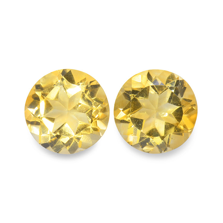 5.03 Ct.Tw. Citrine Pair from Brazil