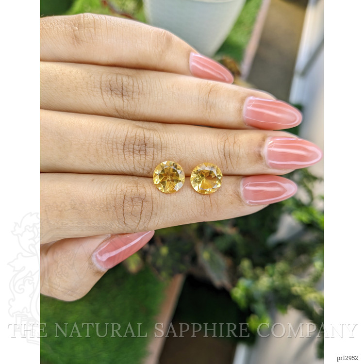 5.03 Ct.Tw. Citrine Pair from Brazil