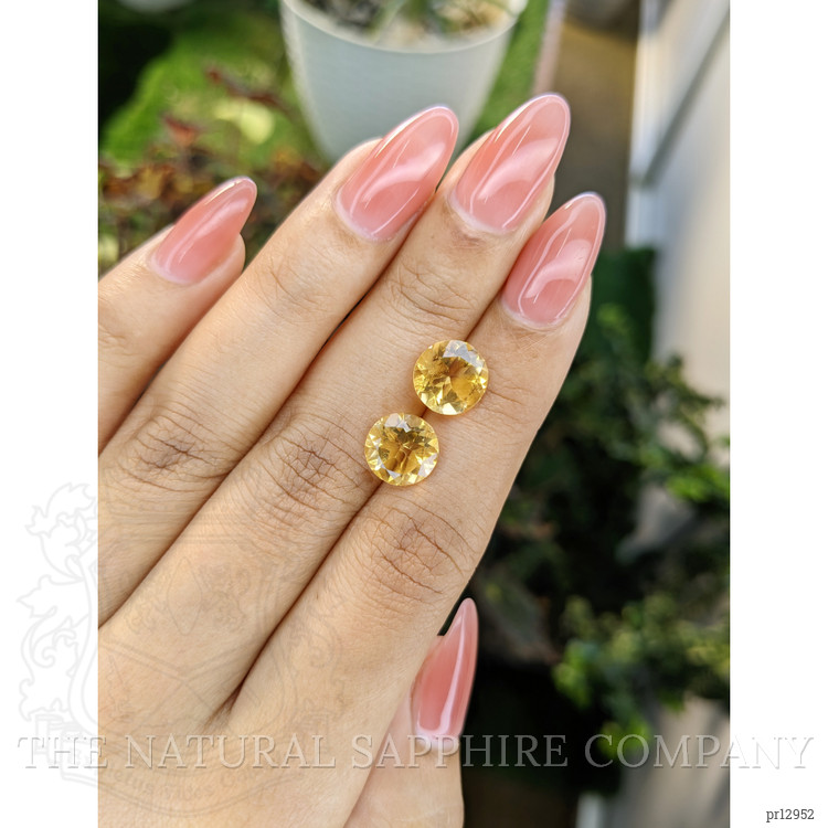 5.03 Ct.Tw. Citrine Pair from Brazil