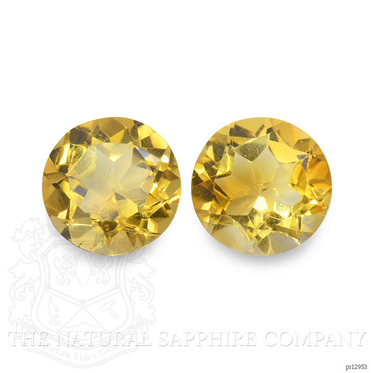 4.61 Ct.Tw. Citrine Pair from Brazil