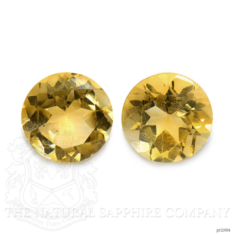 4.67 Ct.Tw. Citrine Pair from Brazil