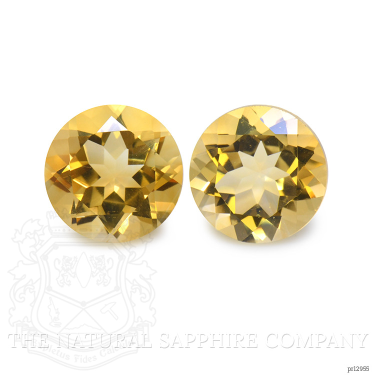 5.02 Ct.Tw. Citrine Pair from Brazil