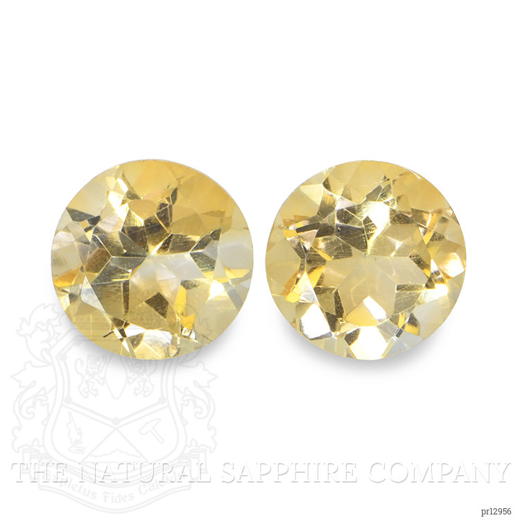 5.25 Ct.Tw. Citrine Pair from Brazil