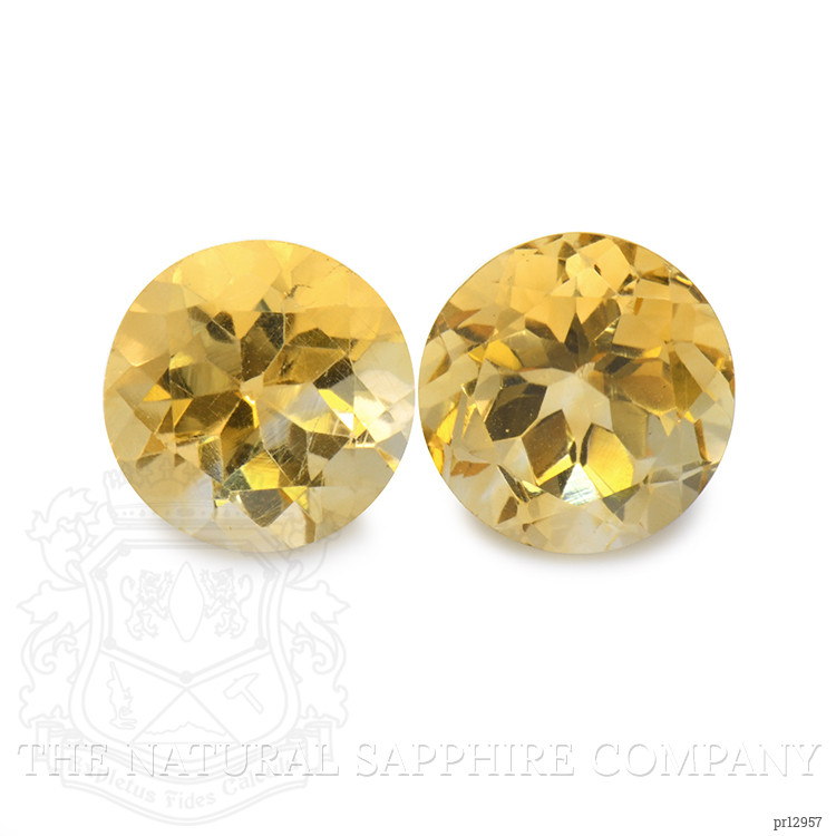 5.48 Ct.Tw. Citrine Pair from Brazil