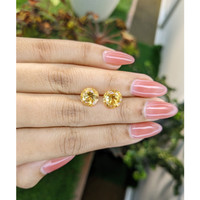 5.48&nbsp;Ct.Tw.Total Carat Weight Citrine Pair from Brazil Life Style