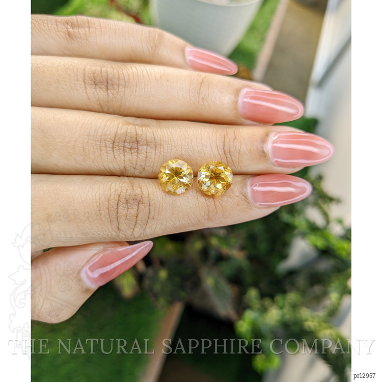 5.48 Ct.Tw. Citrine Pair from Brazil