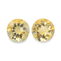 5.11 Ct.Tw. Round Citrine Pair