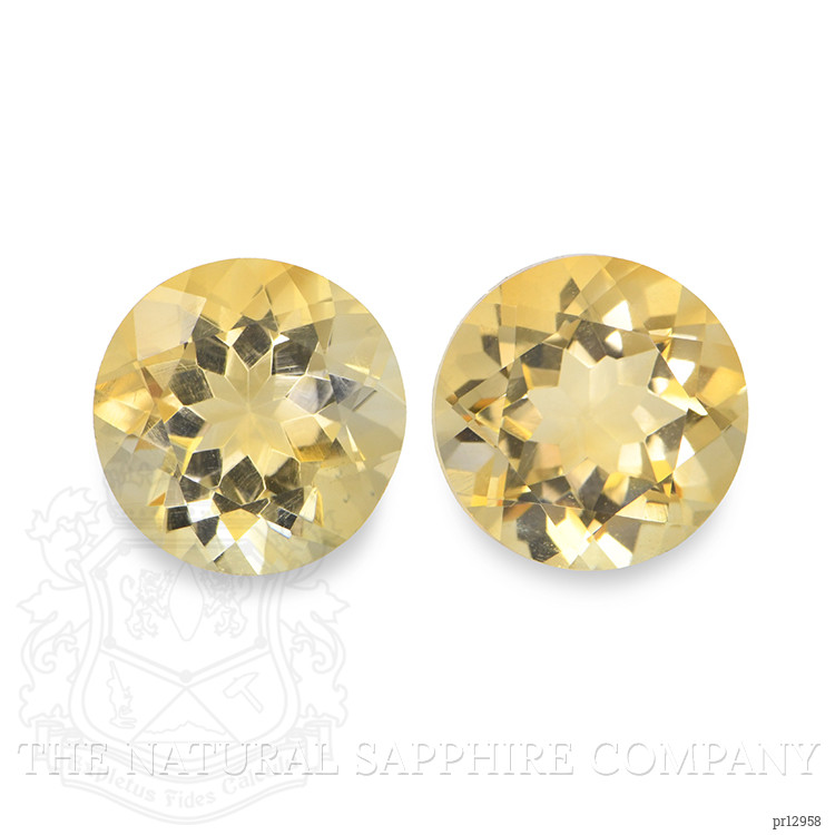 5.11 Ct.Tw. Citrine Pair from Brazil