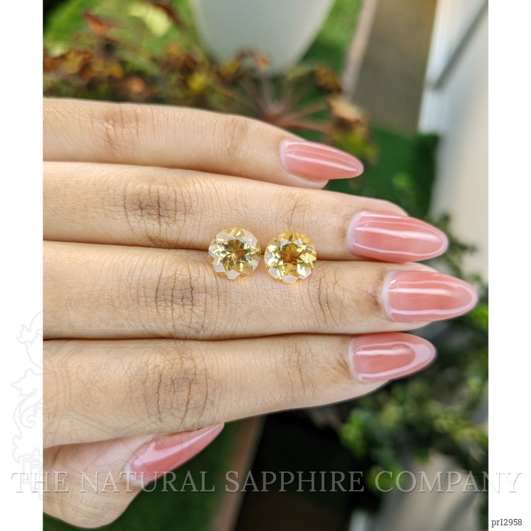 5.11 Ct.Tw. Citrine Pair from Brazil