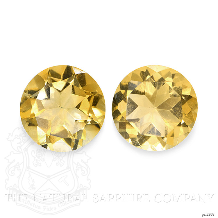 5.03 Ct.Tw. Citrine Pair from Brazil