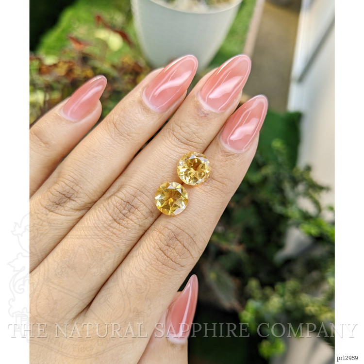 5.03 Ct.Tw. Citrine Pair from Brazil