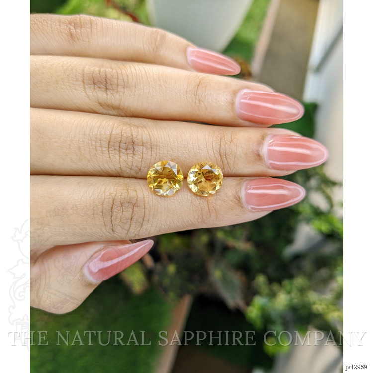 5.03 Ct.Tw. Citrine Pair from Brazil