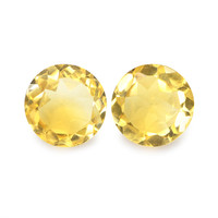 3.91 Ct.Tw. Round Citrine Pair