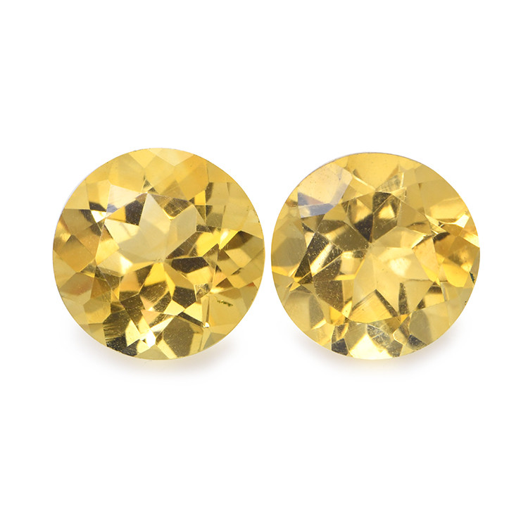 5.26 Ct.Tw. Citrine Pair from Brazil