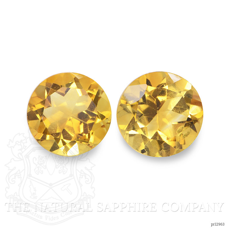 3.67 Ct.Tw. Citrine Pair from Brazil