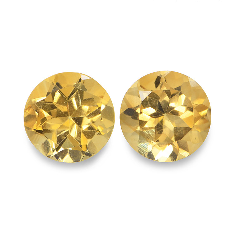 5.05 Ct.Tw. Citrine Pair from Brazil