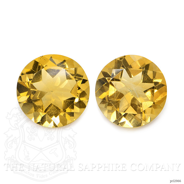 5.02 Ct.Tw. Citrine Pair from Brazil