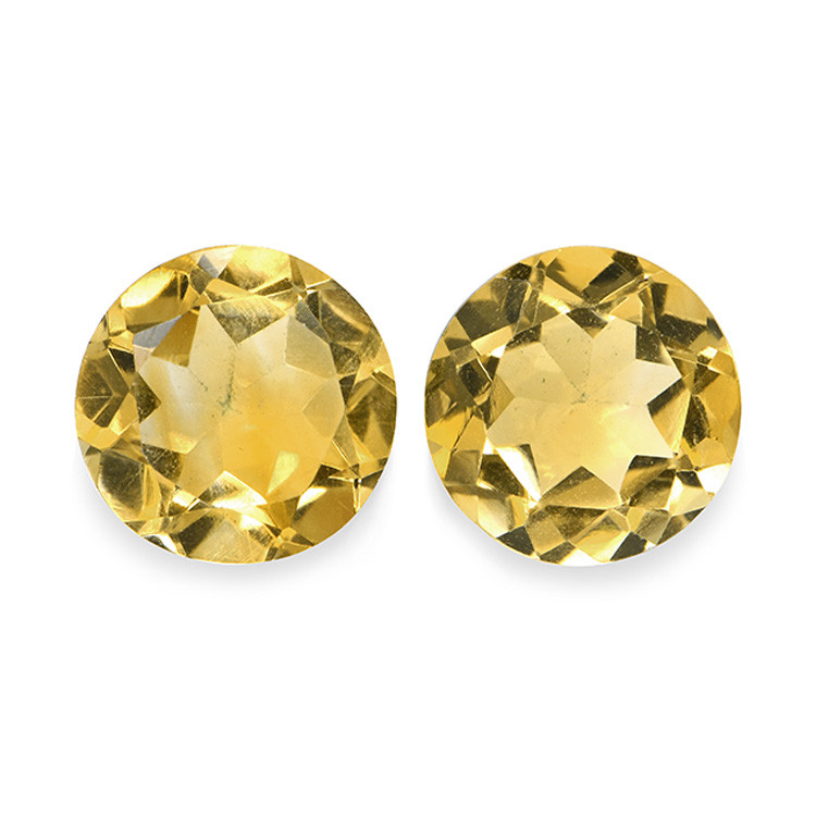 4.46 Ct.Tw. Citrine Pair from Brazil