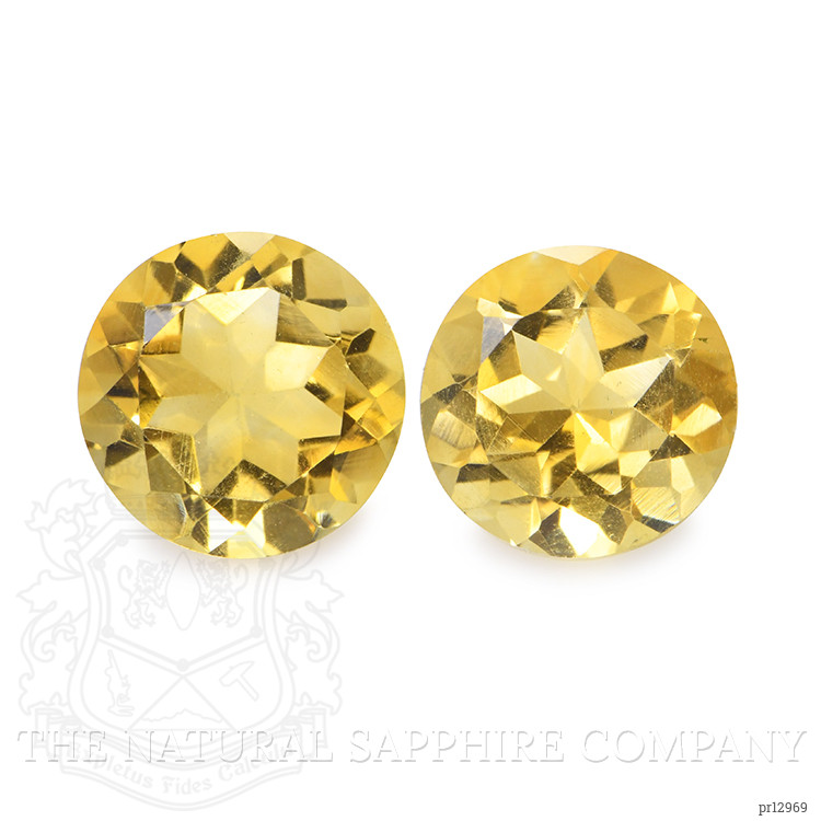 4.72 Ct.Tw. Citrine Pair from Brazil