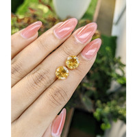 4.72&nbsp;Ct.Tw.Total Carat Weight Citrine Pair from Brazil Life Style