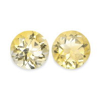 4.75 Ct.Tw. Round Citrine Pair