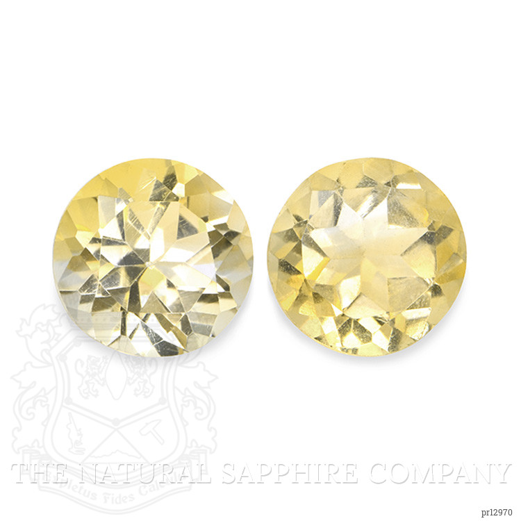 4.75 Ct.Tw. Yellow Citrine Pair from Brazil