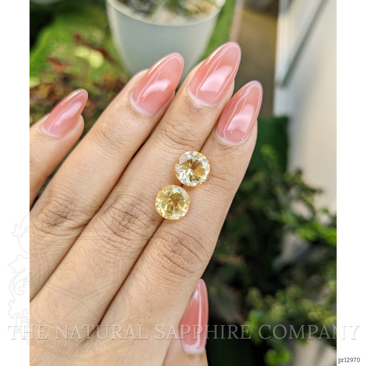 4.75 Ct.Tw. Citrine Pair from Brazil