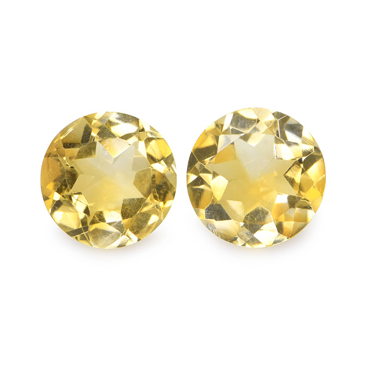 4.32 Ct.Tw. Citrine Pair from Brazil