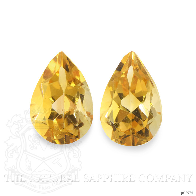 3.77 Ct.Tw. Citrine Pair from Brazil