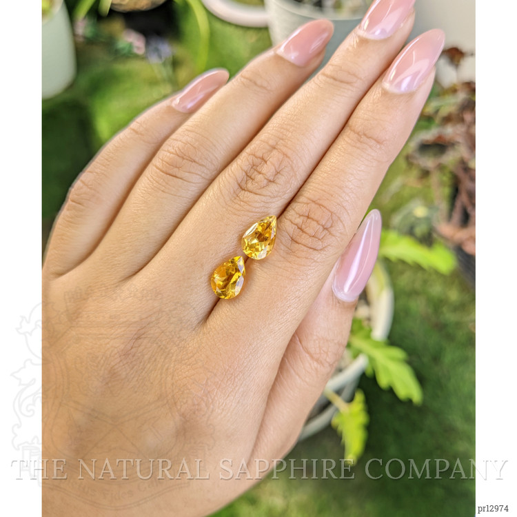 3.77 Ct.Tw. Citrine Pair from Brazil