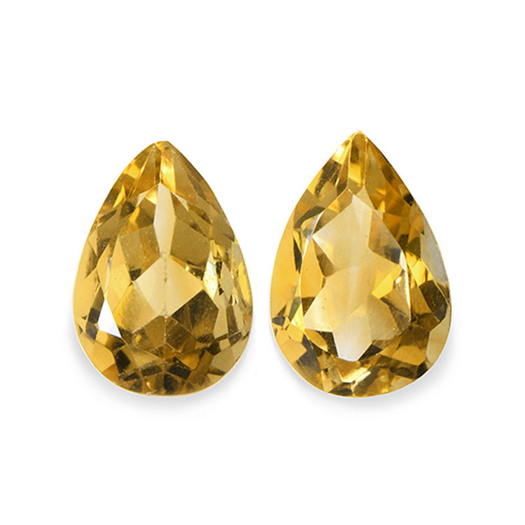 3.95 Ct.Tw. Citrine Pair from Brazil