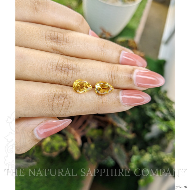 3.95 Ct.Tw. Citrine Pair from Brazil