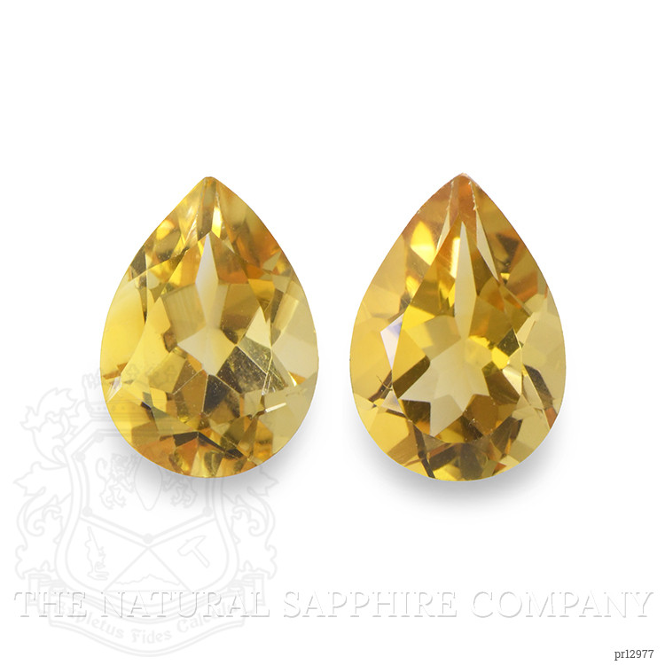 3.84 Ct.Tw. Citrine Pair from Brazil