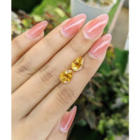 3.84&nbsp;Ct.Tw.Total Carat Weight Citrine Pair from Brazil Life Style