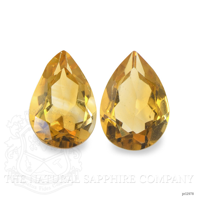 3.32 Ct.Tw. Citrine Pair from Brazil
