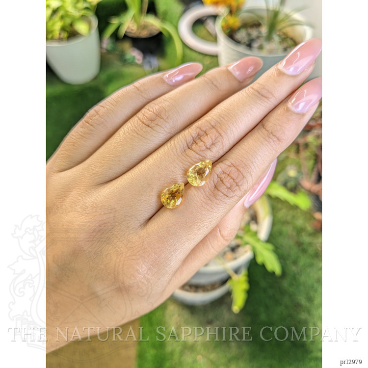3.84 Ct.Tw. Citrine Pair from Brazil