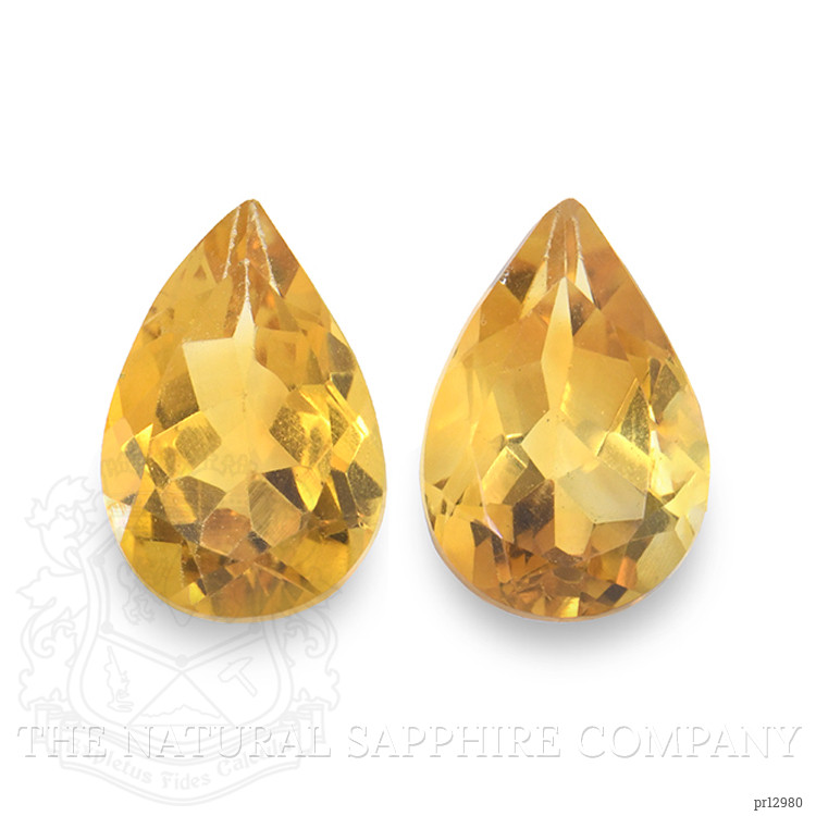 3.36 Ct.Tw. Citrine Pair from Brazil