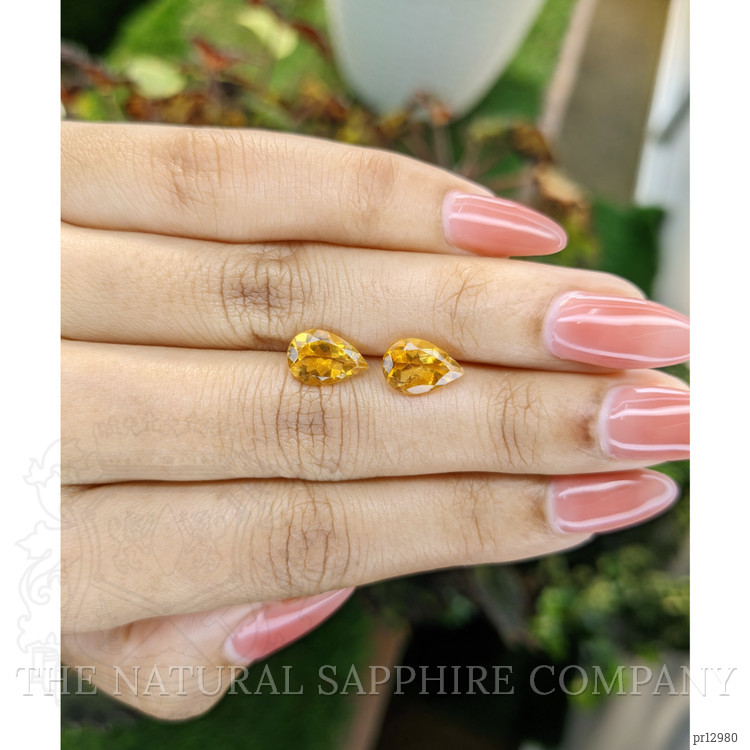 3.36 Ct.Tw. Citrine Pair from Brazil