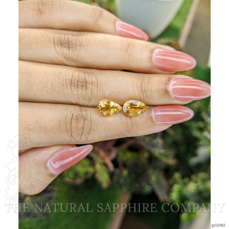3.97 Ct.Tw. Citrine Pair from Brazil