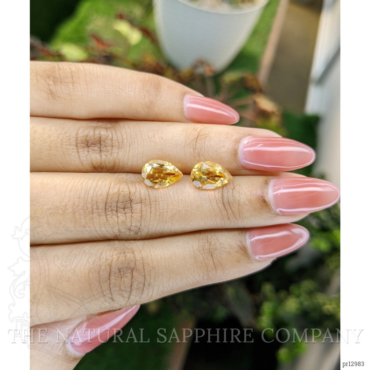 3.59 Ct.Tw. Citrine Pair from Brazil