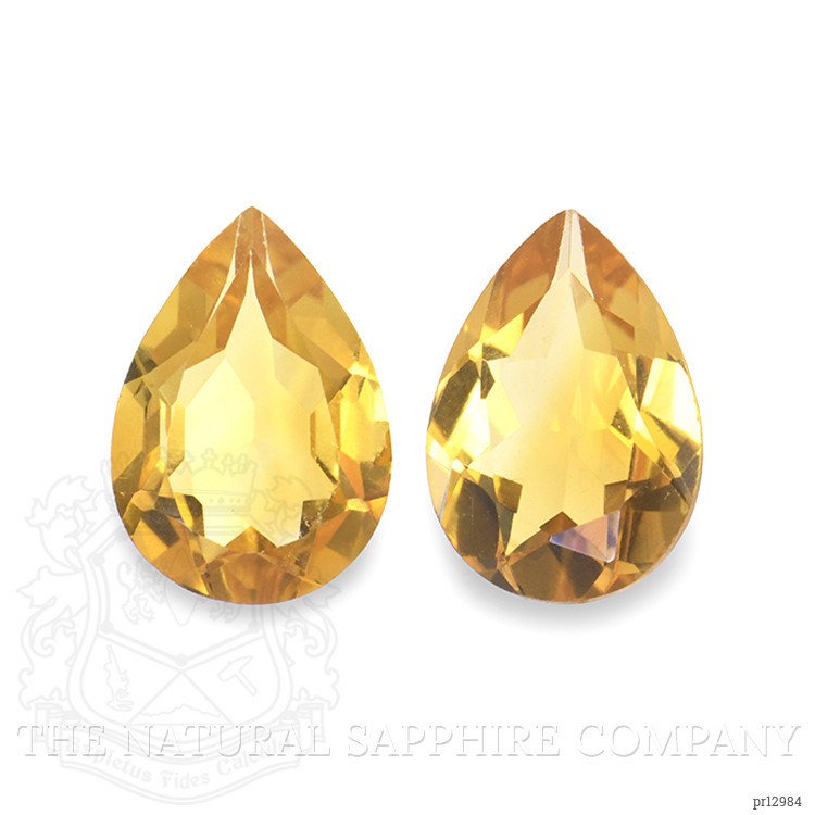 3.13 Ct.Tw. Citrine Pair from Brazil