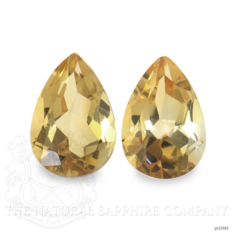 4.22 Ct.Tw. Citrine Pair from Brazil